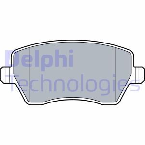 Тормозные колодки, дисковые. Delphi LP3550