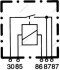 Реле багатофункціональне 12V 40A 5pin 4RA 933 791-121 HELLA 4RA933 791-121 (фото 2)