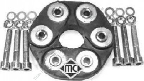 Еластична муфта карданного валу MB 190 (W201), C (CL203), C T-MODEL (S202), C T-MODEL (S203), C (W202) 1.8-3.2 10.82-03.03 METALCAUCHO 00952