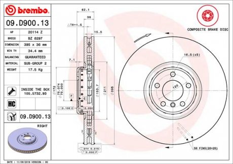 BREMBO 09.D900.13