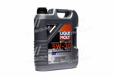 Моторное масло SAE 5W-30 SPECIAL TEC LL (API SL/CF, ACEA A3-04/B4-04) 5л LIQUI MOLY 8055 (фото 1)