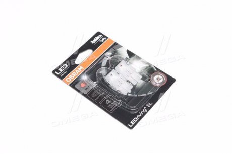 Лампа світлодіодна LED W21/5W 12V 3W W3X16Q LEDriving SL (blister 2шт) червона OSRAM 7515DRP-02B