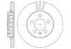 Диск гальмівний передній, 256mm AUDI A1, A2; SKODA Fabia, Octavia; VW Golf IV, Polo 96- WOKING D6545.10 (фото 1)