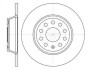 Диск тормозной задний, 282mm Skoda Octavia, Superb; VW Golf, Passat, Sharan 03- WOKING D6973.00 (фото 1)