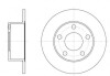 Диск гальмівний задній, 245mm, AUDI A6, VW Passat B5, Superb 96-05 WOKING D6123.00 (фото 1)