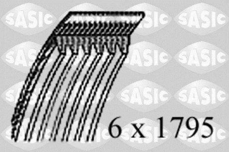 Ремінь генератора, 1.9dTi/dCi 01- (+AC)/Master SASIC 1774048