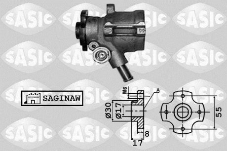 Насос ГУ, 1.1/1.4/1.6i SASIC 7070032