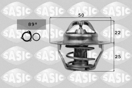 Термостат, 2.0 +16V SASIC 4000363 (фото 1)