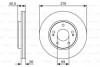 Тормозной диск MITSUBISHI Lancer/Space Runner F'1,6-2,499-08 PR2 BOSCH 0986479S00 (фото 1)