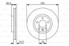 Тормозной диск VW Multivan 17 "F "03>> PR2 BOSCH 0986479S72 (фото 1)