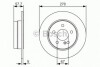 Гальмівний диск MB С (S204/W204) \'\'R PR2 BOSCH 0986479S96 (фото 1)