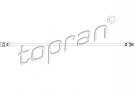 Шланг торм. задний, 96-03 TOPRAN TOPRAN / HANS PRIES 401 064