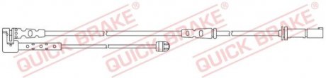 Датчик знесення, гальм. QUICK BRAKE WS 0431 A