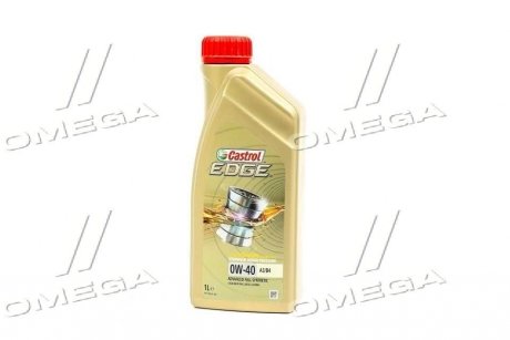 Моторна олія EDGE / 0W40 / 1л. / (ACEA A3/B4) CASTROL 15336D (фото 1)