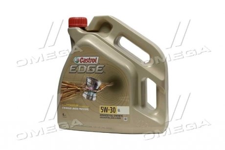 Олія моторна EDGE 5W-30 LL/4л. / CASTROL 15668E