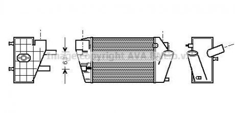 Інтеркулер AVA AVA COOLING AIA 4187