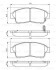 Гальмівні колодки TOYOTA Camry/Corolla/Carina E/RAV 4/Sprinter \'\'F \'\'>>02 PR2 ="" BOSCH ="0986495257" (фото 1)