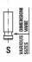 Клапан впускний R6803/SNT HONDA Accord 2,0 R20A3 08-13 ="" FRECCIA ="R6803SNT" (фото 1)