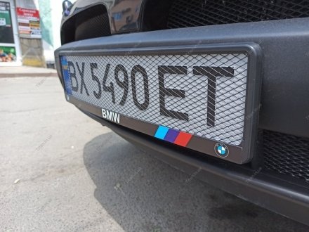 Рамка номерного знака БМВ BMW M-Power Avtovin 24.2 (фото 1)