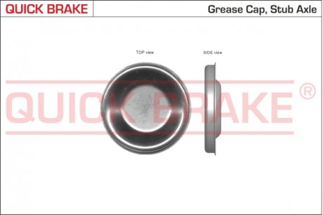 Крышка подшипника QUICK BRAKE 9826