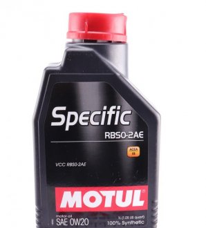 Олія моторна Specific RBS0-2AE 0W-20 (1 л) Motul 867411