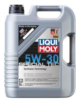 Олія моторна Special Tec 5W-30 (5 л) LIQUI MOLY 9509