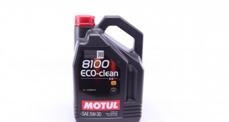 Масло моторне 8100 Eco-Clean 5W-30 (5 л) Motul 841551 (фото 1)