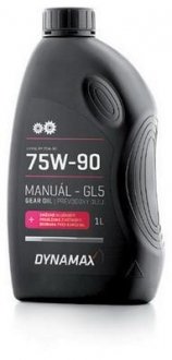 Олія трансмісійна HYPOL 75W90 GL5 (1L) Dynamax 501623 (фото 1)