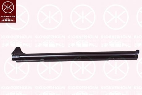 Боковая задняя накладка правая 63см KLOKKERHOLM 2515002 (фото 1)