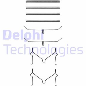 Монтажний компл.,гальм.колодки Delphi LX0182 (фото 1)