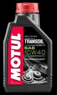 Олія трансмісійна Transoil Expert 10W-40 1L Motul 105895 (фото 1)