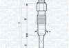 Свеча накала CITROEN JUMPER, RELAY FIAT DUCATO IVECO DAILY RENAULT MASTER II [062900040304] MAGNETI MARELLI UC37A (фото 1)