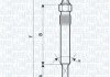 Свеча накала MERCEDES, OPEL,PEUGEOT, SEAT [062900004304] MAGNETI MARELLI UX17A (фото 1)