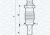 Свеча накала RENAULT, ROVER, SEAT, SKODA [062900005304] MAGNETI MARELLI UX18A (фото 1)