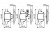 Тормозные колодки пер. VW Tiguan 07- BOSCH 0986495464 (фото 1)