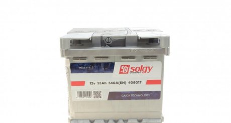Аккумуляторная батарея SOLGY 406017 (фото 1)