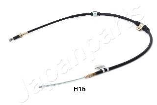 HYUNDAI Трос ручн.тормоза лев.H-1 97- (коротк.база) JAPANPARTS BC-H16