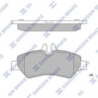 Тормозные колодки SANGSIN HI-Q/SANGSIN SP1562