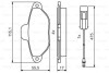 FIAT Тормозные колодки передние Punto 93- BOSCH 0986495475 (фото 1)