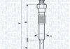 Свеча накала TOYOTA LAND CRUISER 3.0TD, PICNIC [062900068304] MAGNETI MARELLI UC51A (фото 1)