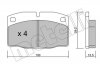 Комплект тормозных колодок Metelli 22-0044-0 (фото 2)
