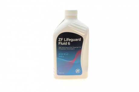 Масло трансмиссионное LifeGuardFluid 6 (1 Liter) ZF LENKSYSTEME ZF PARTS 550031808