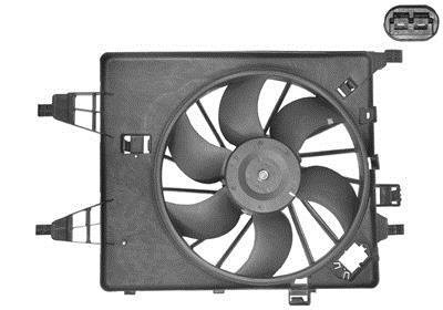 Вентилятор радіатора RENAULT KANGOO 08- (вир-во) Van Wezel 4312746 (фото 1)