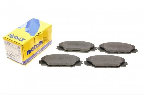 Комплект гальмівних колодок (дискових) Metelli 22-0760-0 (фото 1)