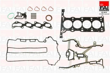 OPEL Комплект прокладок верхний с прокладкой ГБЦ Astra G/H,Combo,Corsa 1.2/1.4 FAI HS1322