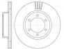 Гальмівний диск перед. 4 Runner/Land Cruiser (01-10) WOKING D6706.10 (фото 1)