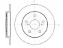 Гальмівний диск задн. Auris/Corolla (08-21) WOKING D61074.00 (фото 1)