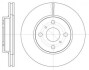 Гальмівний диск пер. Vios/Prius/Aqua/Yaris/iQ/Vitz 05- WOKING D61005.10 (фото 1)