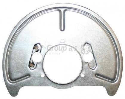 Защита диска пер. прав. VW T3 JP GROUP 1164200380 (фото 1)