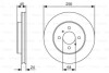 Диск торм. пер. MITSUBISHI LANVER 1.8 -03 BOSCH 0986479R18 (фото 1)